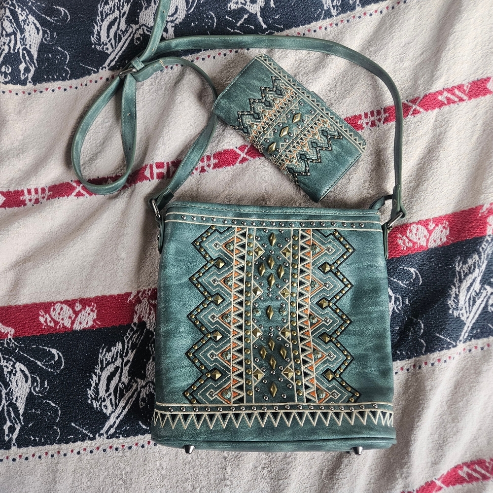 Crossbody and wallet